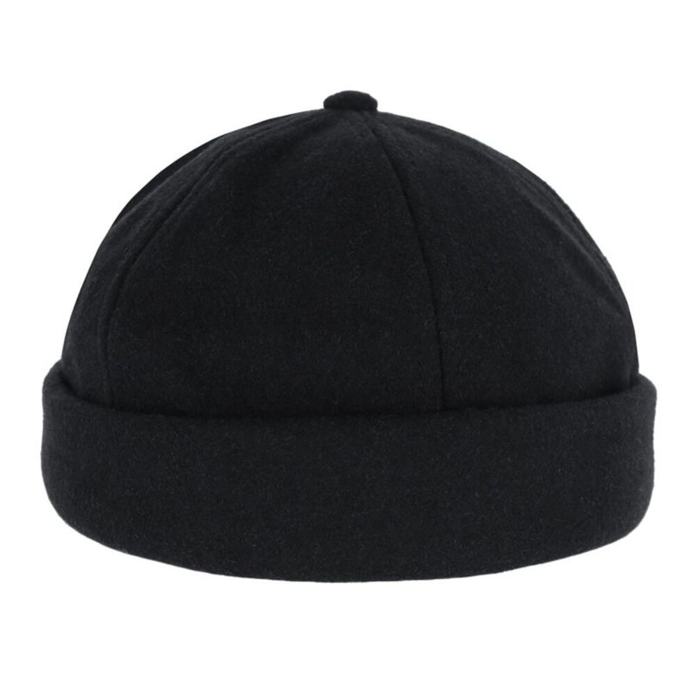 Epoch Hats Company Men's Rolled Cuff  Fisherman Wool Winter Cap